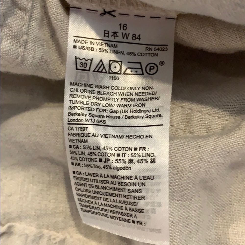 Gap linen shorts - Picture 4 of 4